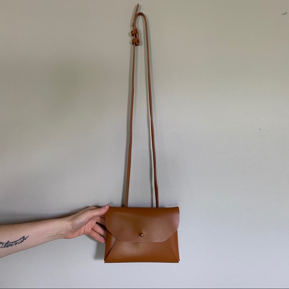 Vegan leather Fanny pack belted bag
